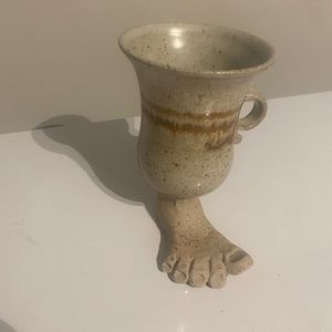 Handmade Foot Mug